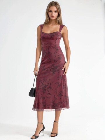 Hiccup Kleid in Rot: Vorderseite
