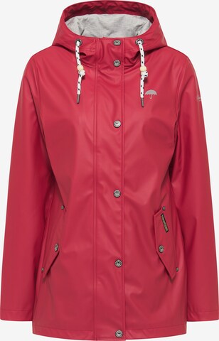 Schmuddelwedda - Chaqueta funcional en rojo: frente