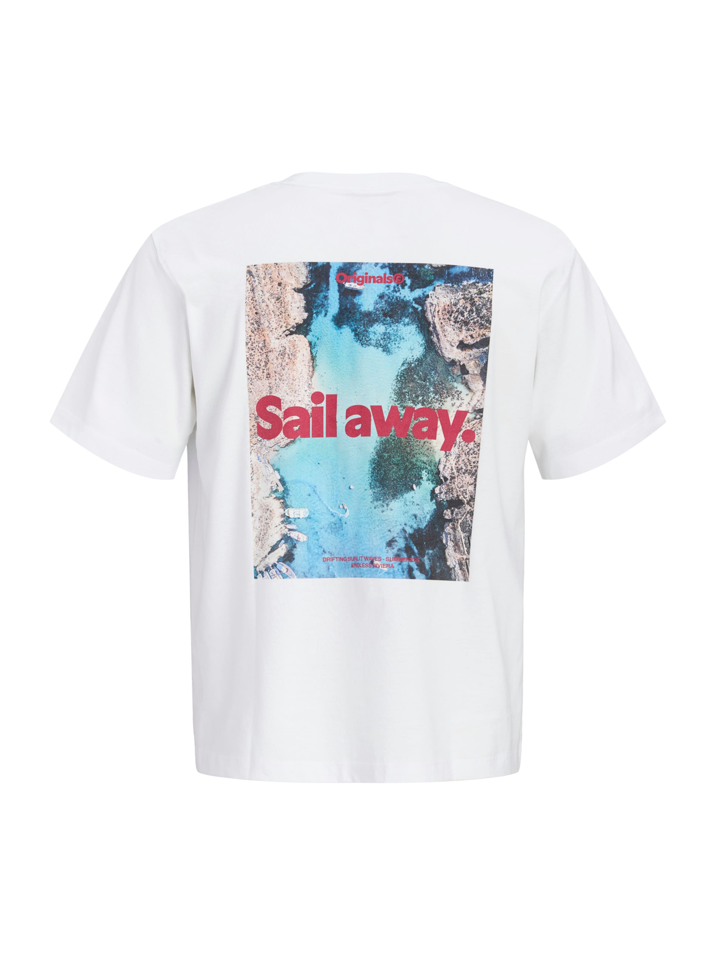 JACK & JONES - Camiseta en blanco