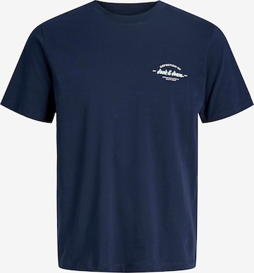JACK & JONES T-Shirt in Blau: Vorderseite