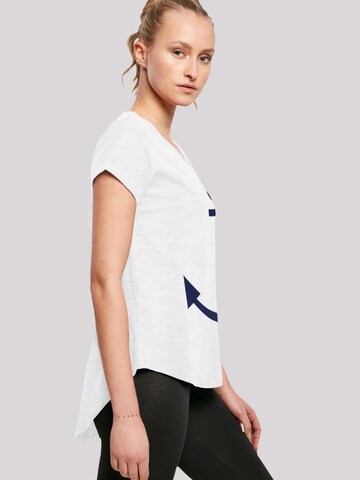 T-shirt 'North Anker Knut & Jan Hamburg' F4NT4STIC en blanc