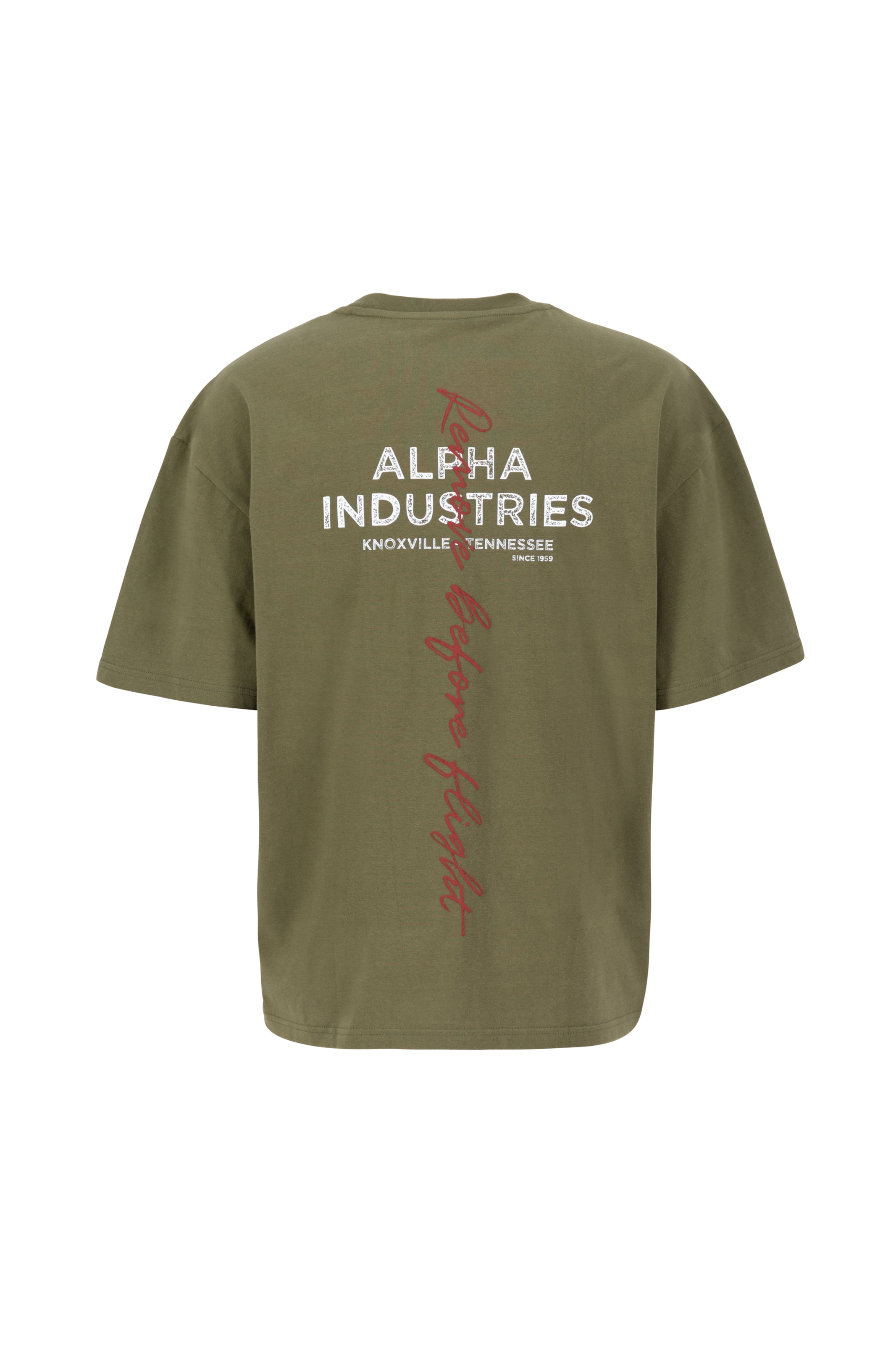 ALPHA INDUSTRIES Μπλουζάκι σε πράσινο