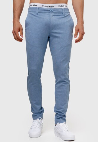 Regular Pantalon chino ' Rodekro ' INDICODE JEANS en bleu : devant