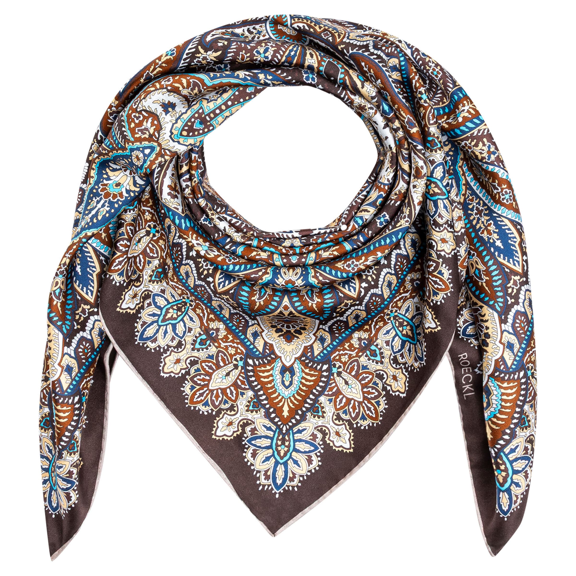 Foulard Roeckl en mélange de couleurs : devant