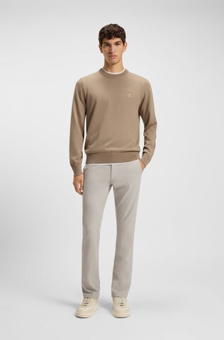 BOSS Slimfit Chinohose in Grau