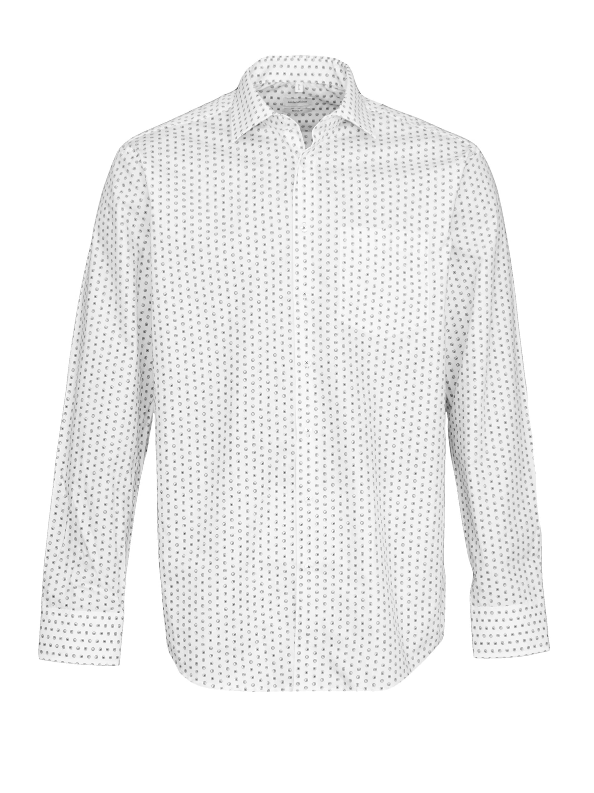 Regular fit Cămașă de la SEIDENSTICKER pe alb: față