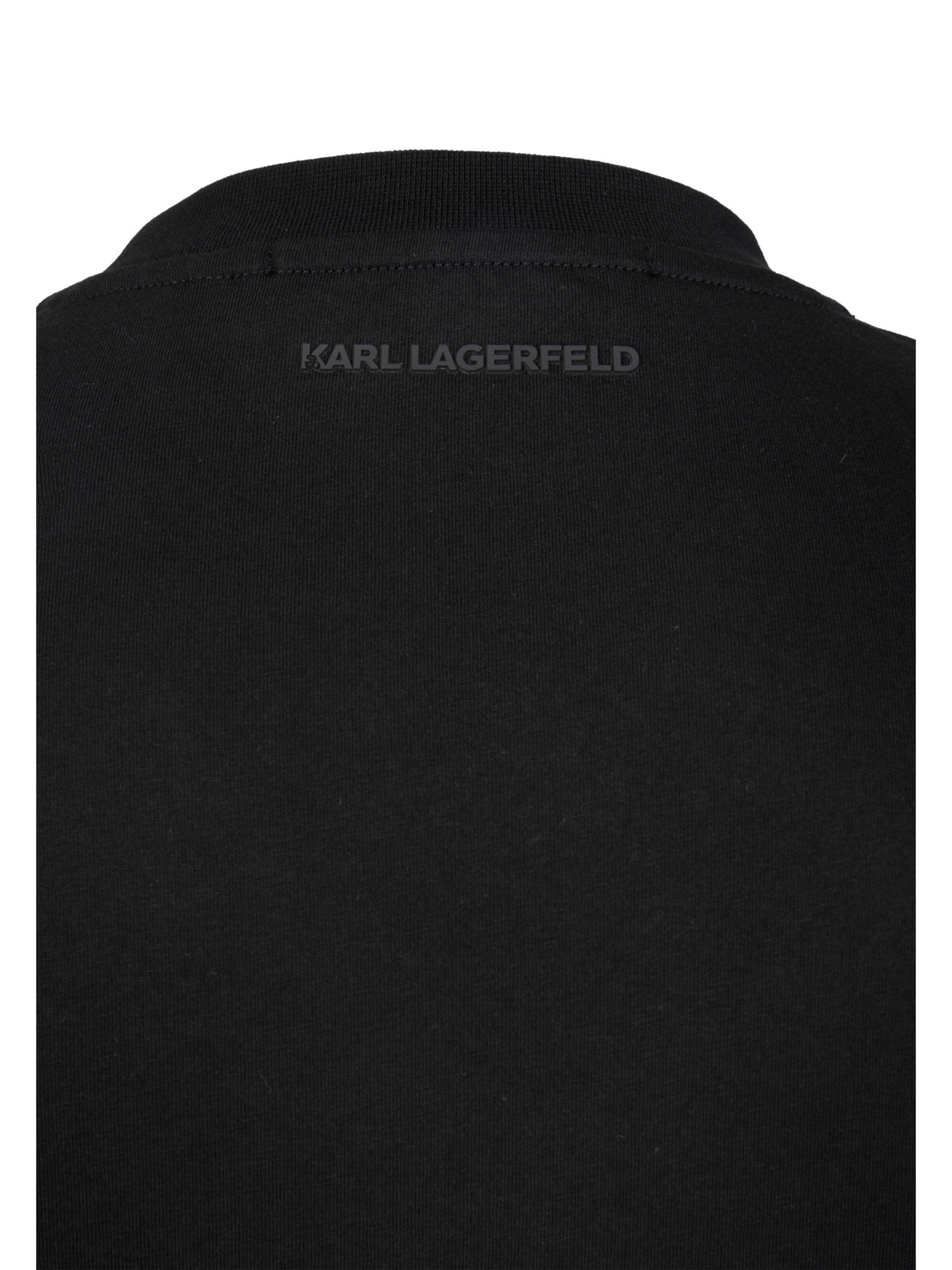 Maglietta '755140' di Karl Lagerfeld in nero