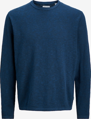 Pull-over 'JJESUMMER' JACK & JONES en bleu : devant