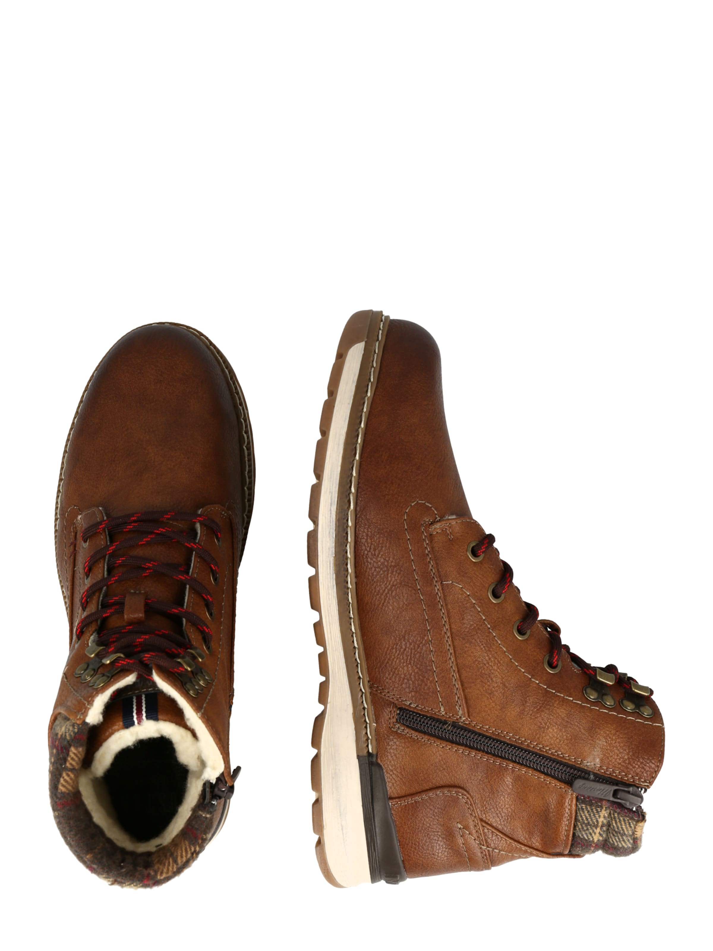 Boots stringati di MUSTANG in marrone