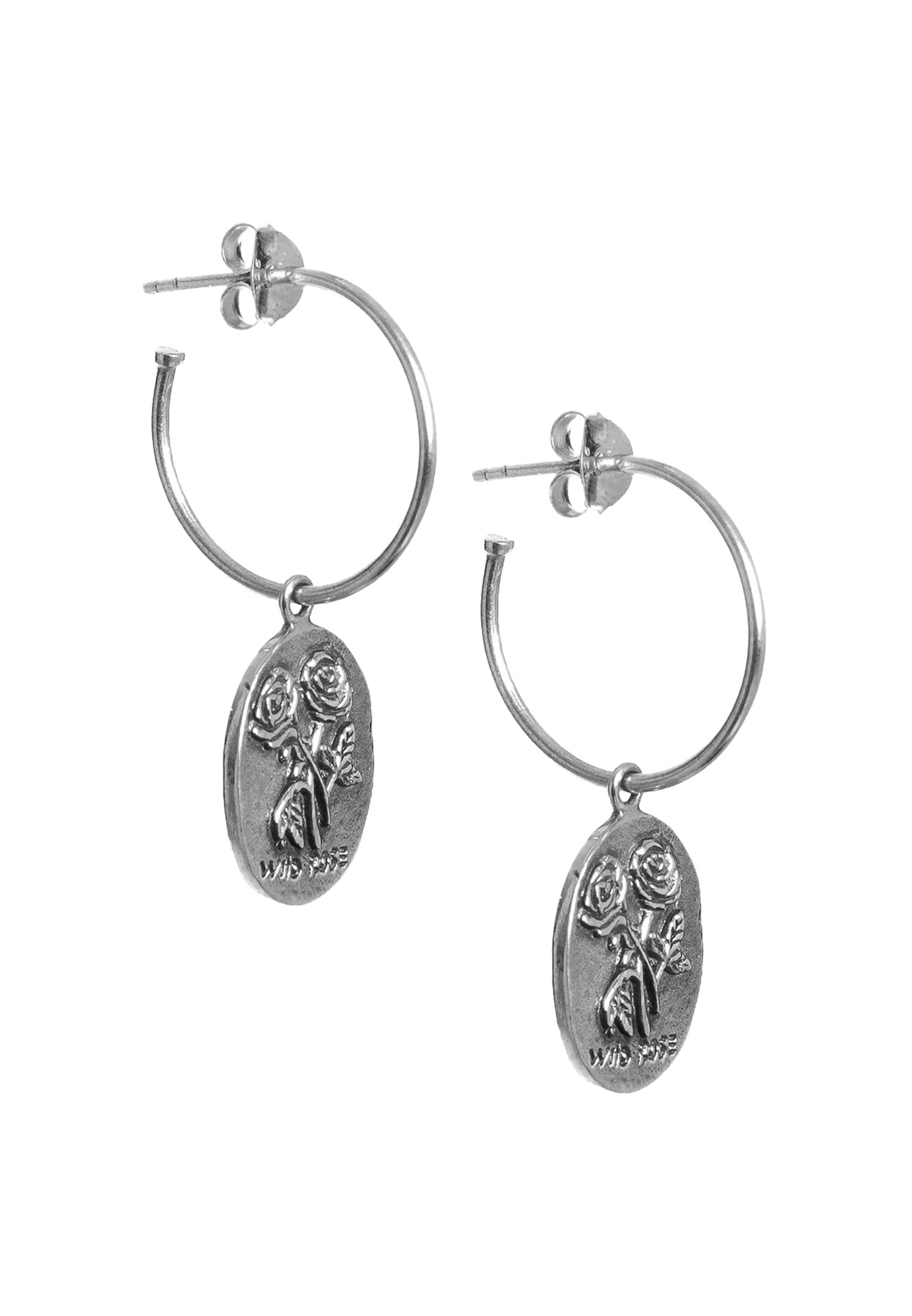 Haze&Glory Earrings 'Wild Rose' in Silver