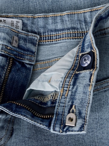 Coupe slim Jean 'NKMSILAS' NAME IT en bleu