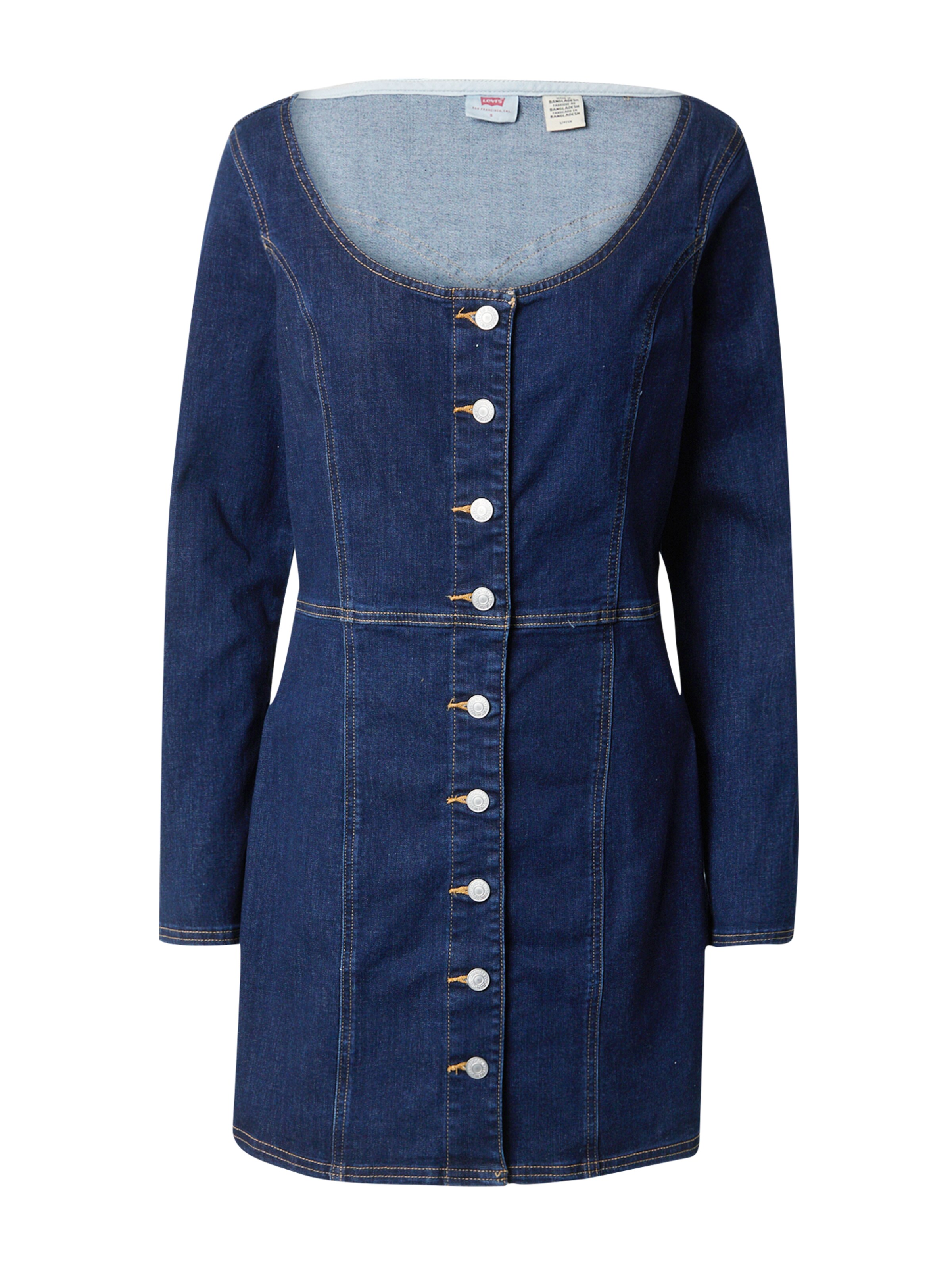 LEVI'S ® Sukienka koszulowa 'Veda' w kolorze niebieski: przód