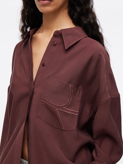 ROUGE EDIT Blouse in Dark brown, Item view
