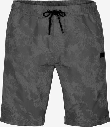 Hero Shorts 'Noah' in Grau: Vorderseite