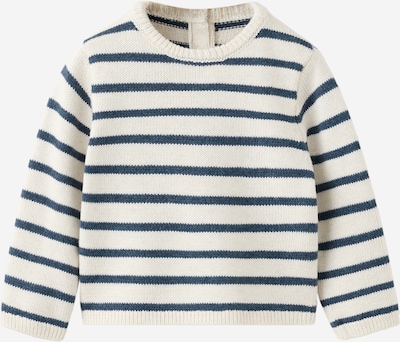MANGO KIDS Pulover 'INDY' veličine 62 u svijetlobež / crno plava, Pregled proizvoda
