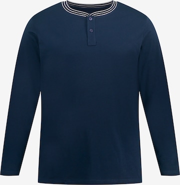 T-Shirt JP1880 en bleu : devant