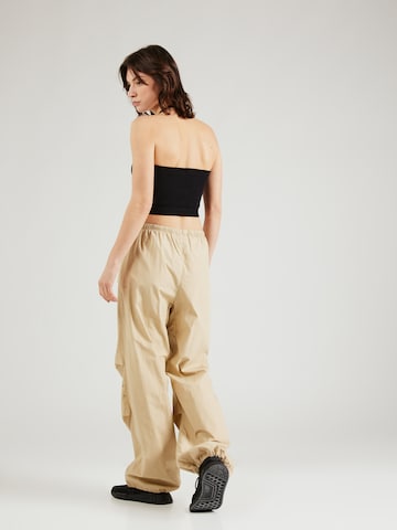 CONVERSE Wide Leg Hose in Beige