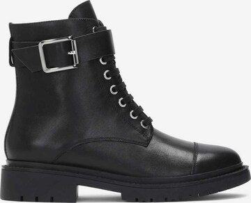 Kazar Lace-Up Ankle Boots in Black