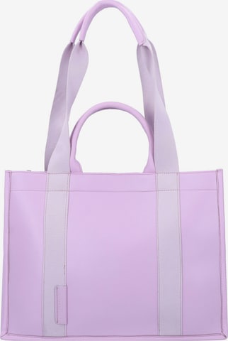 Seidenfelt Manufaktur Handbag 'Maleras' in Purple: front