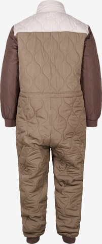 Zizzi Jumpsuit 'MCAMP' in Brown