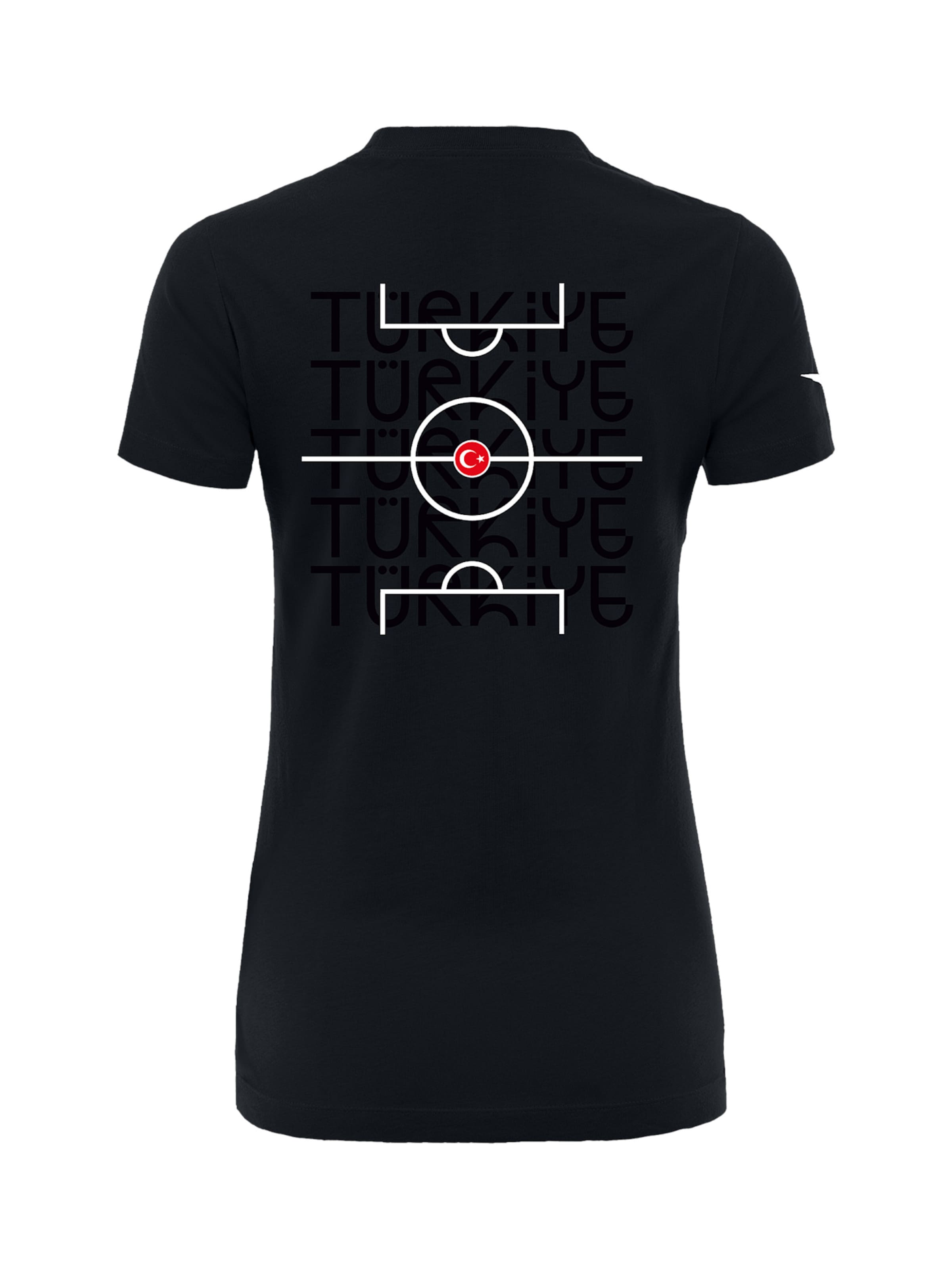 NIKE Performance shirt 'Türkiye' in Black