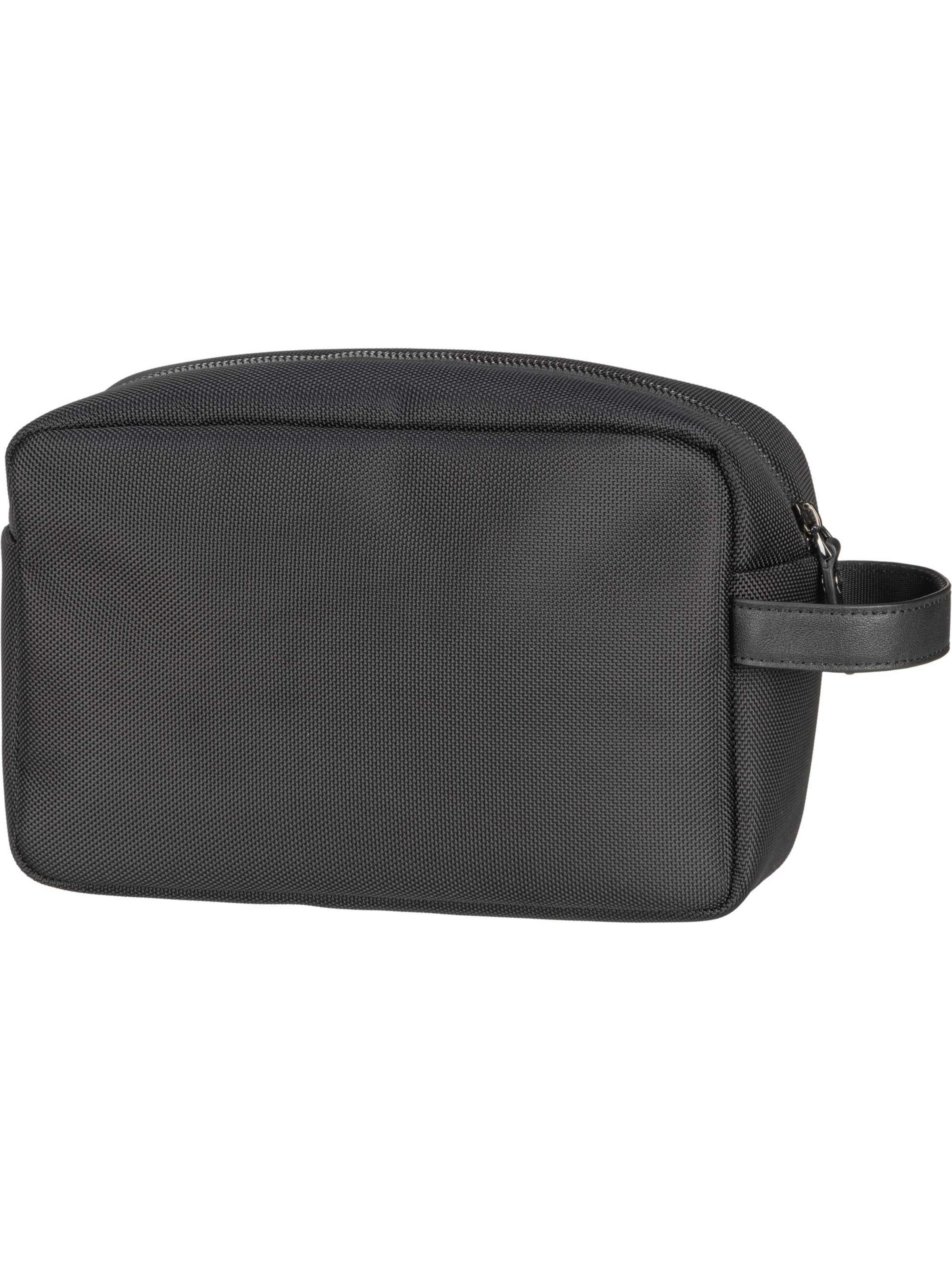bugatti Toiletry Bag in Black