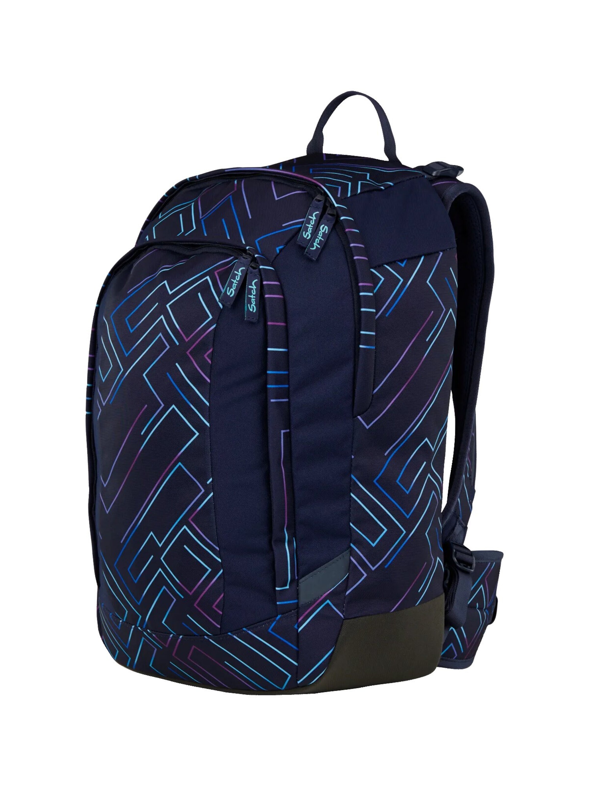 Satch Backpack 'Schulrucksack air' in Purple