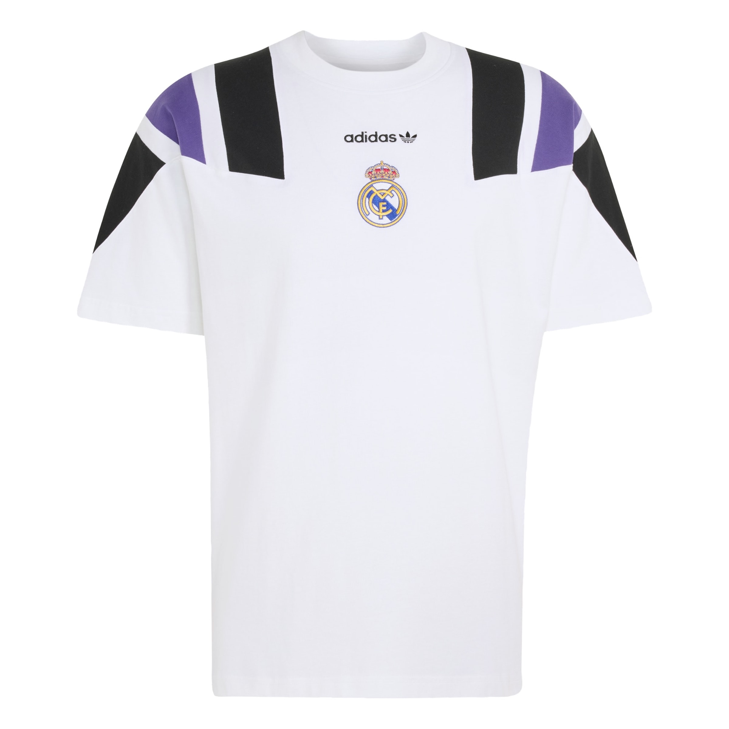 ADIDAS PERFORMANCE Funkční tričko 'Real Madrid EQT' ve velikosti XXS-XS - fialová / černá / bílá, Produkt
