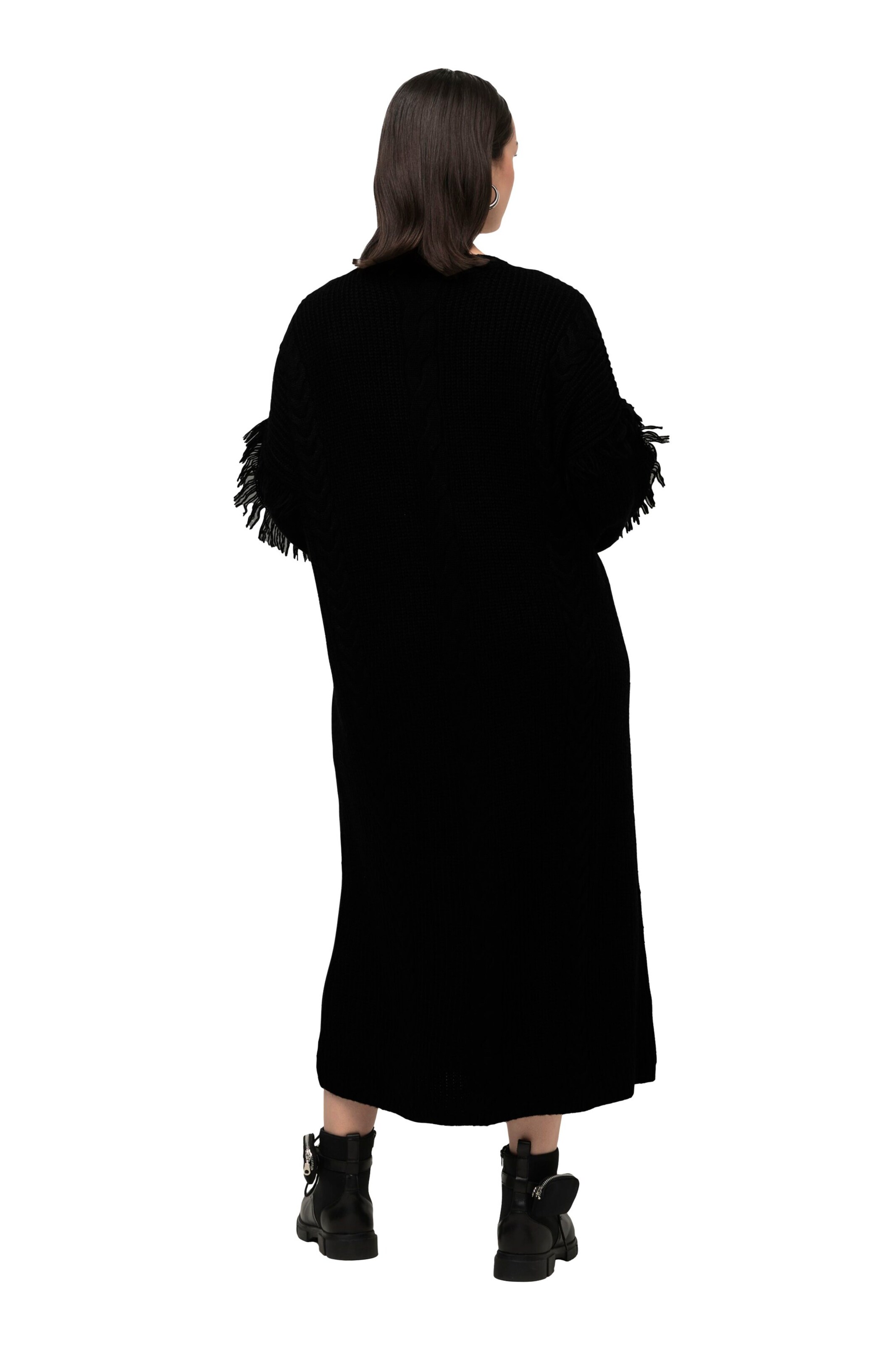 Ulla Popken Knit cardigan in Black