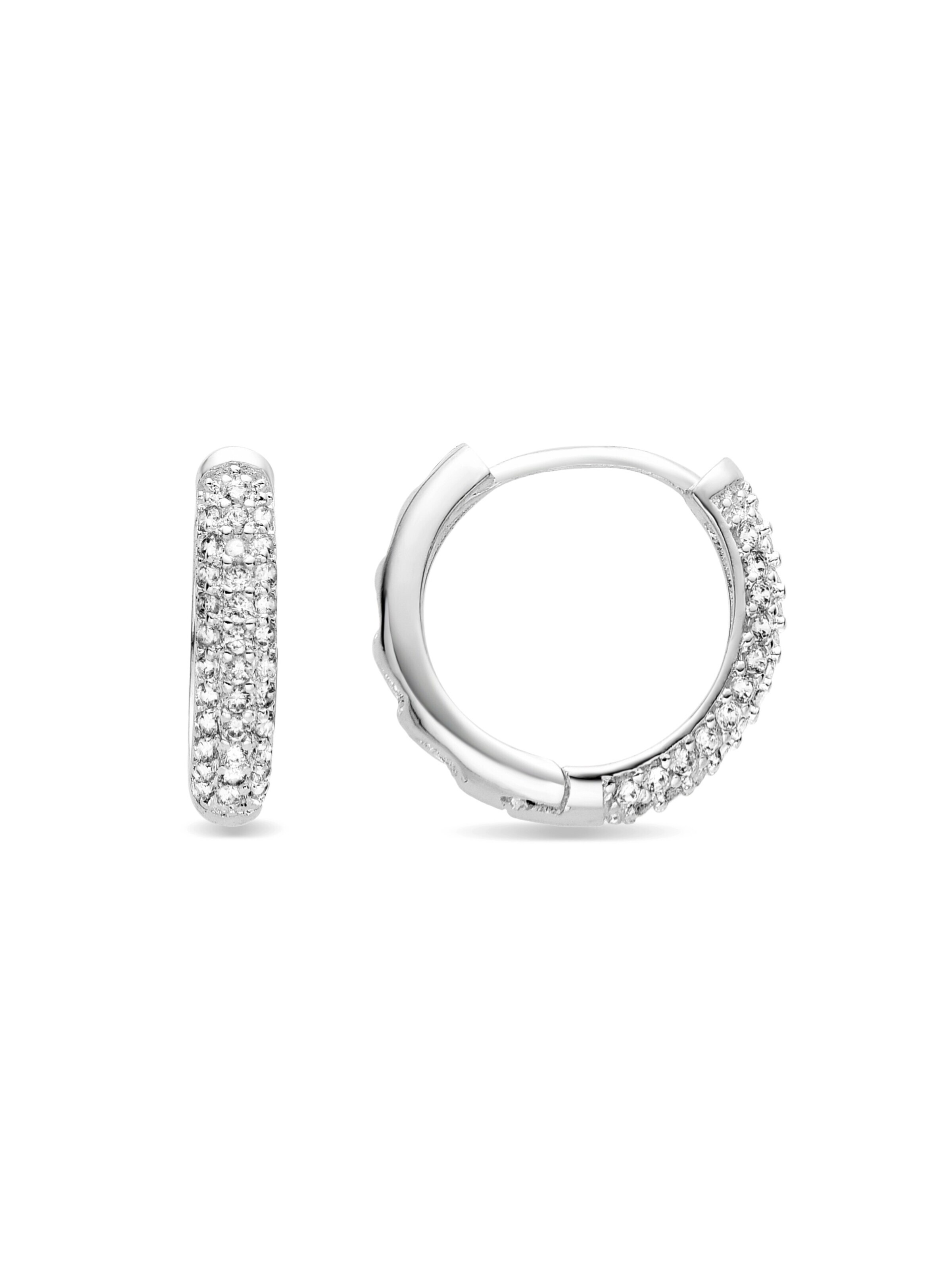 LUXBYLUX Earrings in White: front