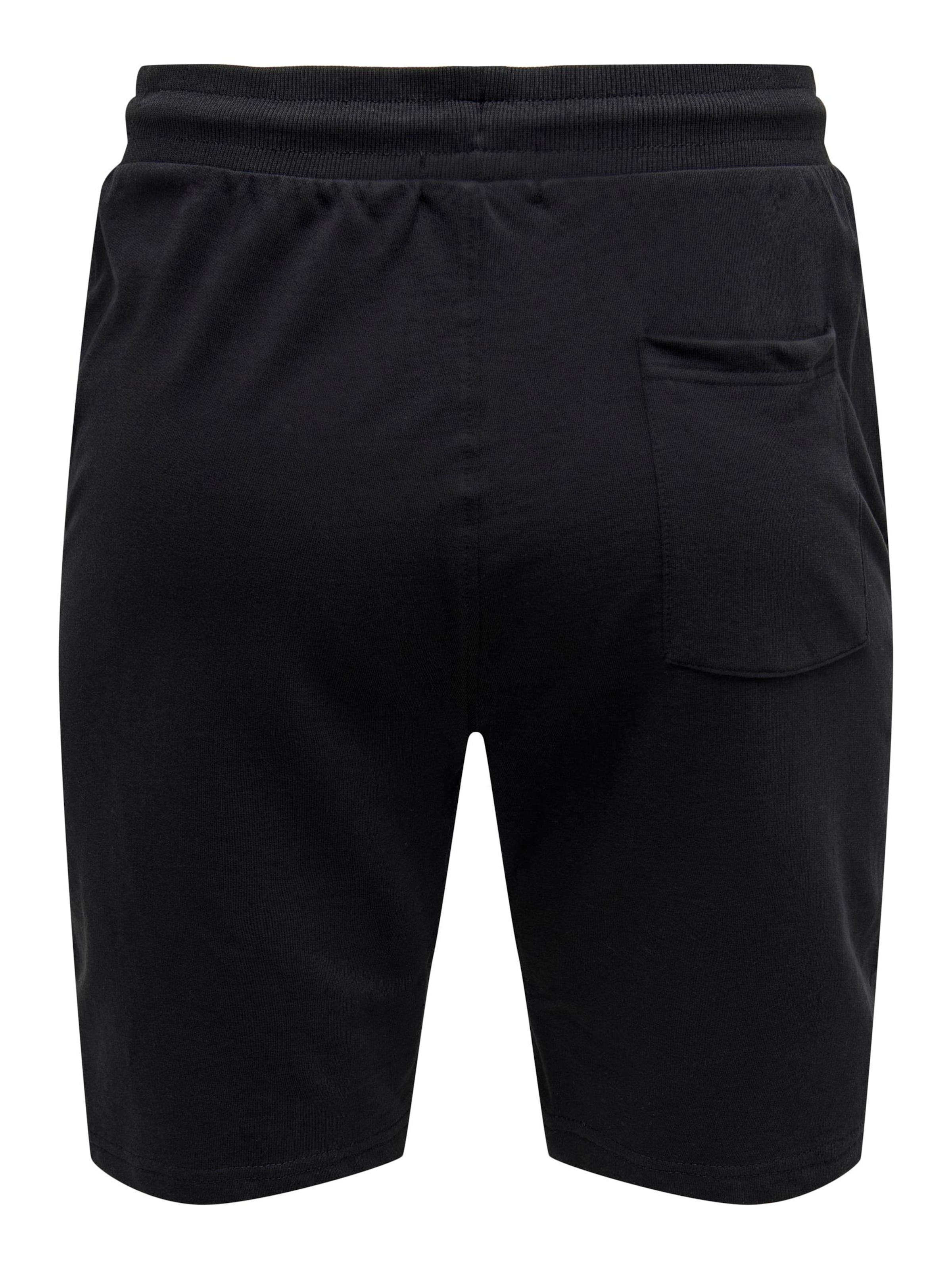 Only & Sons Regular Pants 'ONSNeil' in Black