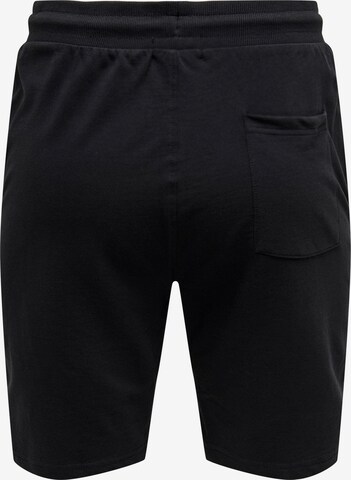 Only & Sons Regular Shorts 'Neil' in Schwarz