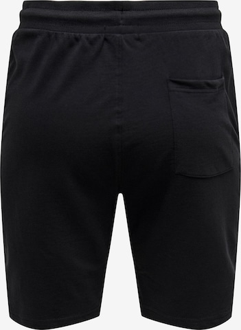 Only & Sons Regular Pants 'Neil' in Black