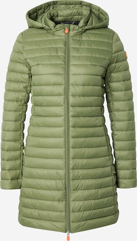 SAVE THE DUCK Between-Season Jacket 'BRYANNA' in Green: front