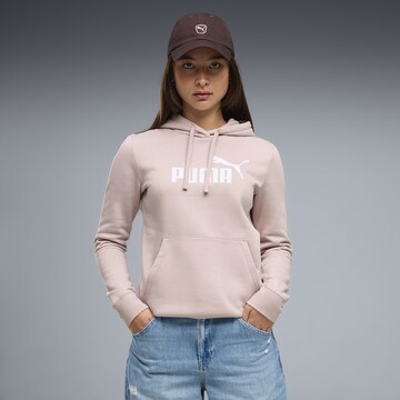 PUMA Sportsweatshirt 'ESS No. 1' in Pink: Vorderseite