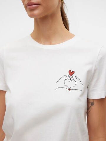 VERO MODA Shirt 'VMViva' in Wit