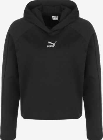 PUMA Sweatshirt 'T7 Dk' in Schwarz
