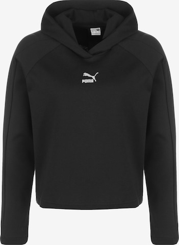 PUMA Sweatshirt 'T7 Dk' in Zwart