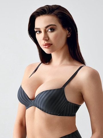 Push-up Soutien-gorge C&City en gris