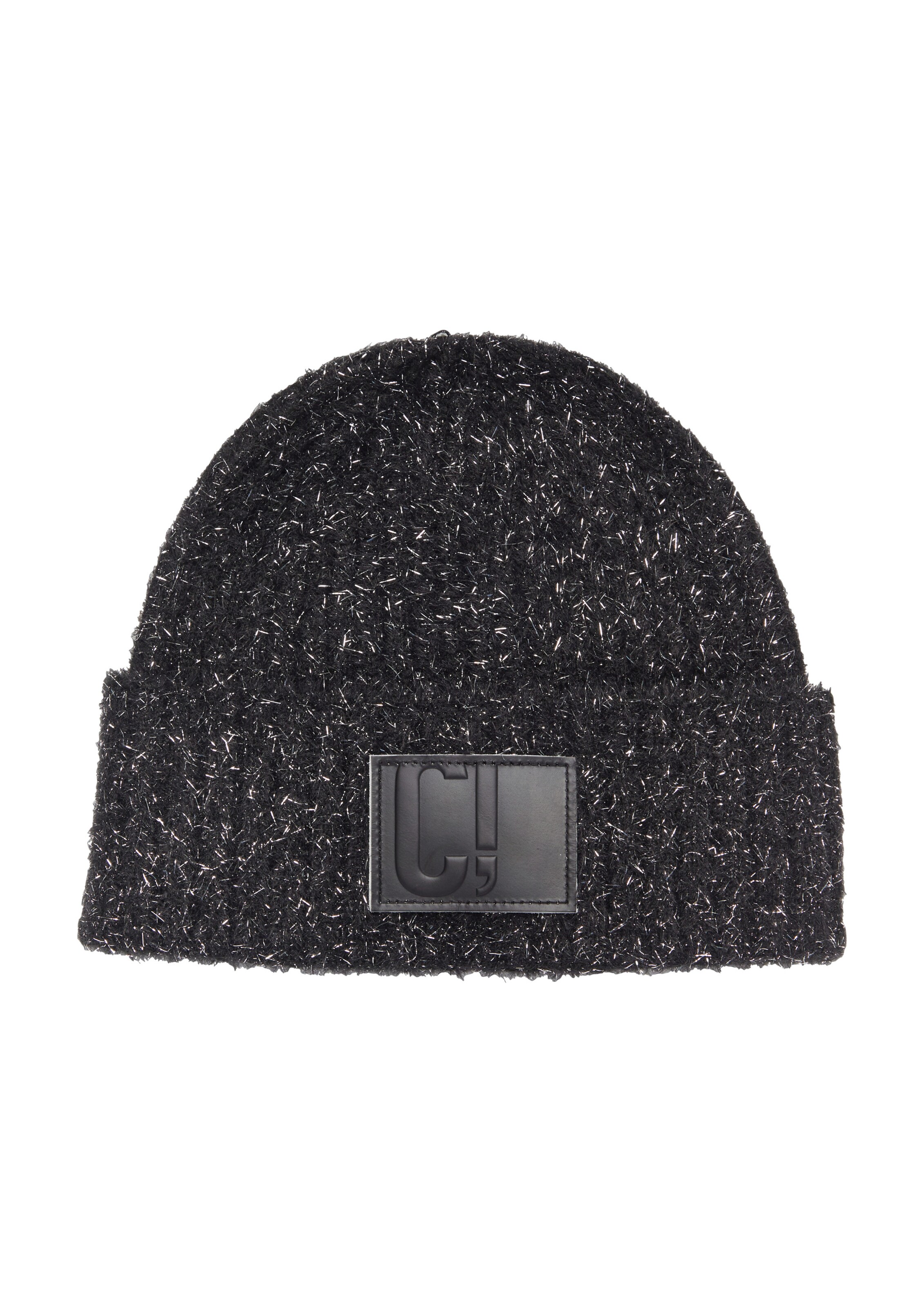 Bonnet COMMA en noir : devant