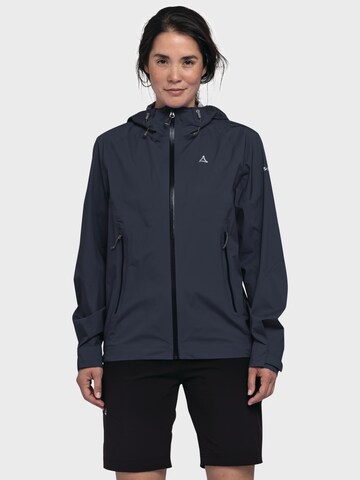 Veste outdoor 'Vistdal' Schöffel en bleu : devant