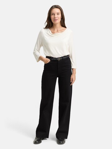 Wide Leg Jean TOM TAILOR en noir : devant
