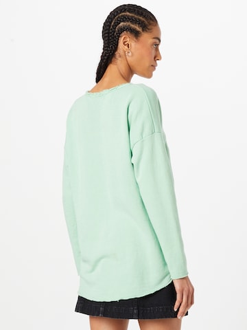Zwillingsherz Sweater 'Kornelia' in Green