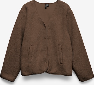 VERO MODA Prehodna jakna 'VMJOSEFIN' | rjava barva: sprednja stran