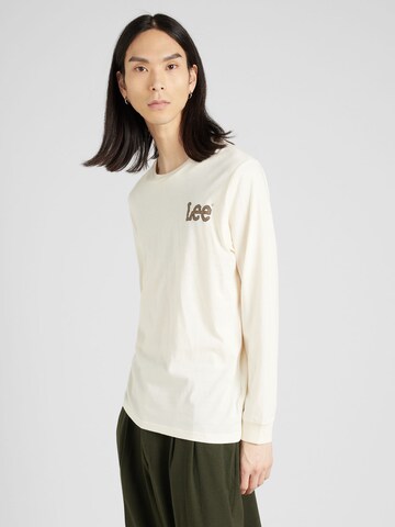 Lee - Camisa 'ESSENTIAL' em bege: frente