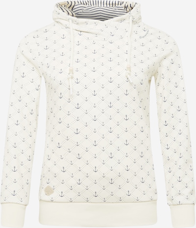 Ragwear Plus Sweatshirt 'MARINA' in blau / naturweiß, Produktansicht