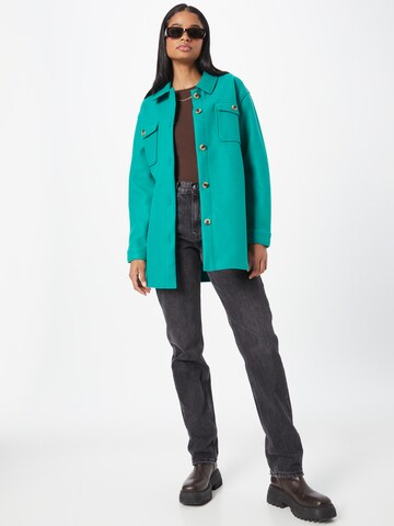 PIECES Between-Season Jacket 'JUDY' in Green