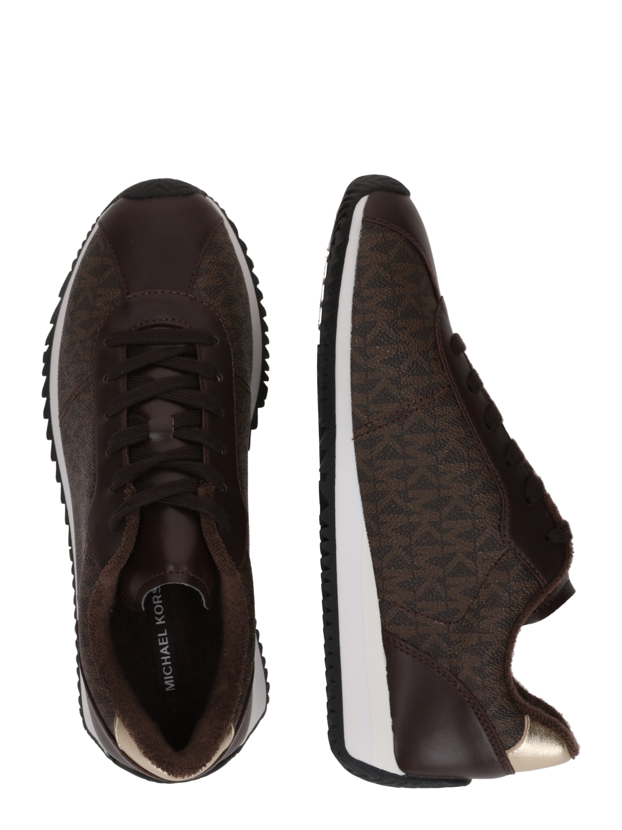 MICHAEL Michael Kors Низкие кроссовки 'RHODES' в Коричневый