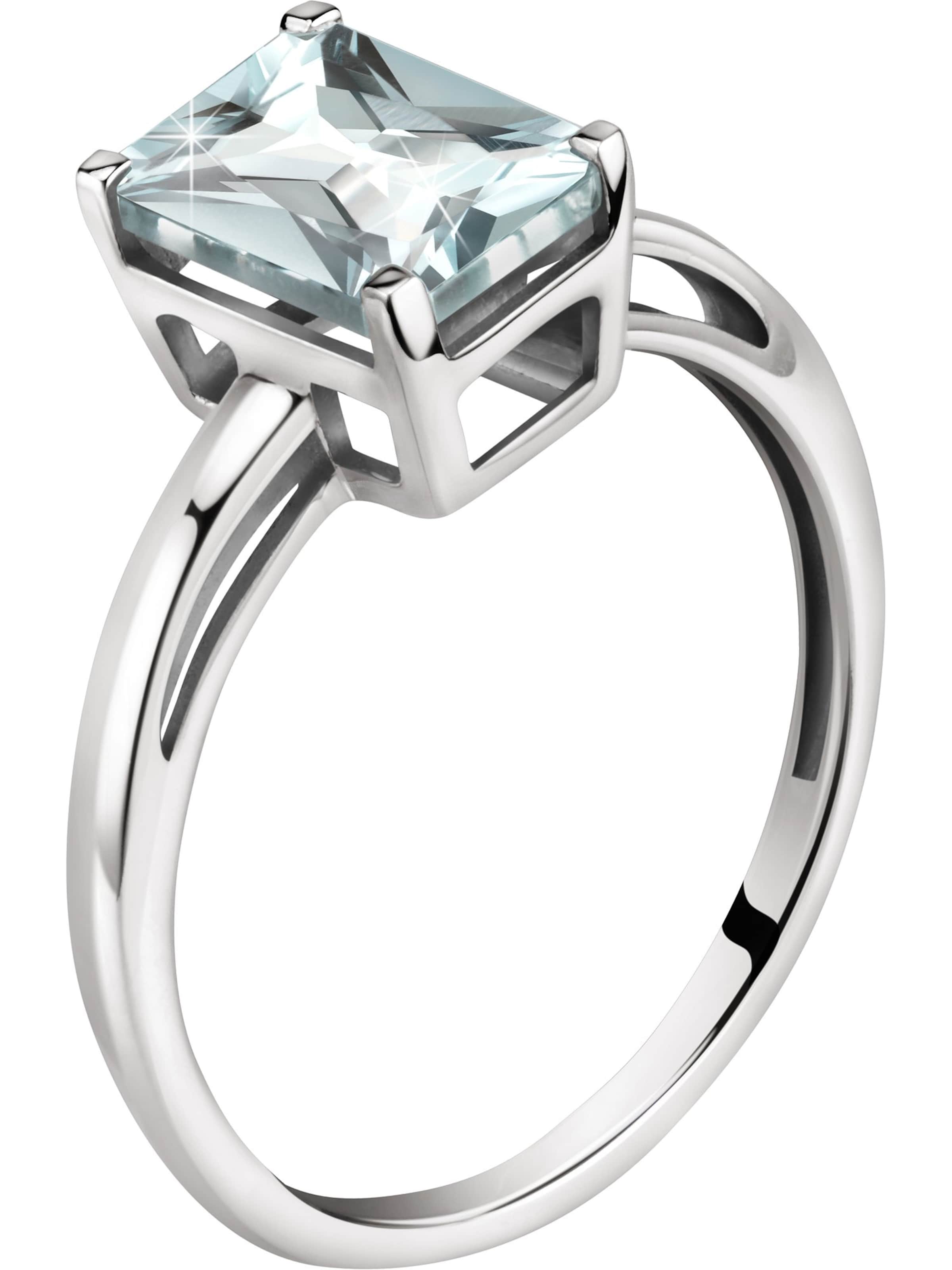 CHRIST Ring in Weiß: Vorderseite