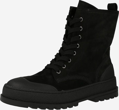 GABOR Bottines à lacets en noir, Vue avec produit